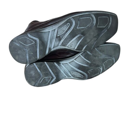 Spazio Uomo Brown Leather Side-Zip Ankle Boots Men’s EU 46 Soft Leather Vintage - Picture 3 of 7